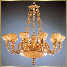 Alabaster Chandeliers Model: RL 448-130